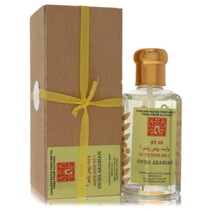 White Rose No 1 Concentrated Perfume Oil Free From Alcohol (Unisex)