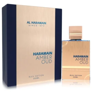 Al Haramain Amber Oud Bleu Eau De Parfum Spray with Refillable Atomizer