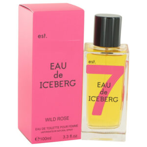 Eau De Iceberg Wild Rose by Iceberg Eau De Toilette Spray for Women 100 ml