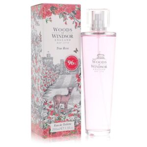 True Rose by Woods Of Windsor Eau De Toilette Spray for Women 100 ml