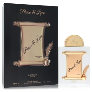 Lattafa Peace & Love Eau De Parfum Spray (Unisex)