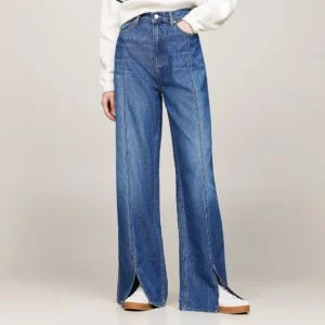 ג'ינס טומי הילפיגר Claire Front Split Wide Leg נשים