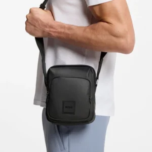 תיק הוגו בוס Coated Fabric Reporter גברים