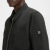 ג'קט הוגו Oversized-Fit Shirt In Water-Repellent Canvas גברים