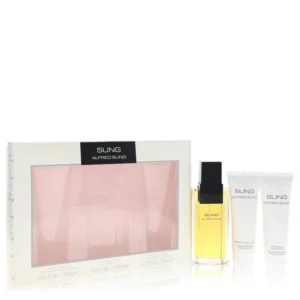 Alfred Sung Gift Set - 3.4 oz Eau De Toilette Spray + 2.5 oz Body Lotion + 2.5 oz Shower Gel