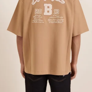 חולצת טישירט קצרה באלר Oversize Back Logo גברים