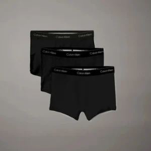 מארז שלישיית בוקסרים קלווין קליין 3 Pack Trunks גברים LV00NB4392-TM6