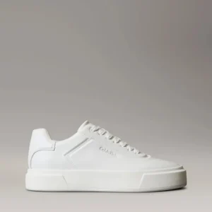 נעלי קלווין קליין Smooth Leather Trainers נשים YW0YW02021