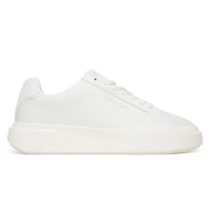 נעלי קלווין קליין Smooth Leather Logo Trainers נשים