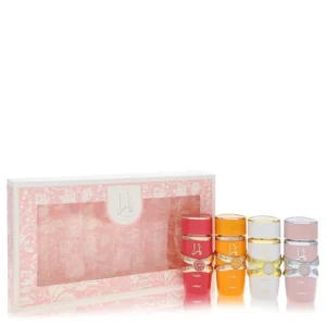 Lattafa Yara Gift Set - Mini My Yara EDP Collection Set contains Yara, Yara Moi, Yara Tous, Yara Candy all sized 0.08 oz EDP