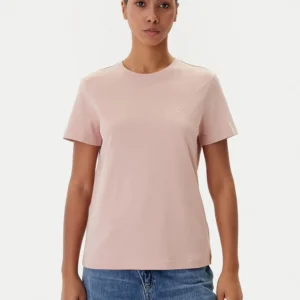 חולצת טישירט קצרה קלווין קליין Monogram Crew Tee נשים