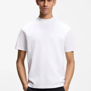 חולצת טישירט קצרה הוגו בוס Logo Collar גברים