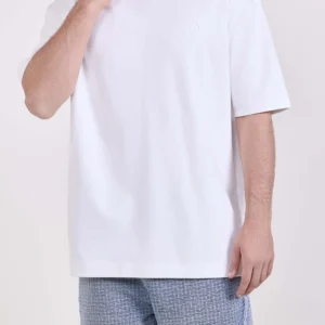 חולצת טישירט קצרה באלר Embroidered Logo גברים 808893BAM