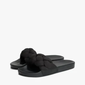 כפכפי טומי הילפיגר Braided Padded Strap Slides נשים