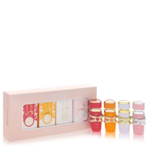 Lattafa Yara Gift Set - Mini EDP Collection Set Contains Yara Candy, YaraTous, Yara Moi, Yara all sized 0.16 oz EDP