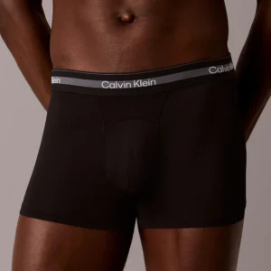 מארז שלישיית תחתוני קלווין קליין 3 Pack Trunks - Icon Active Mesh גברים