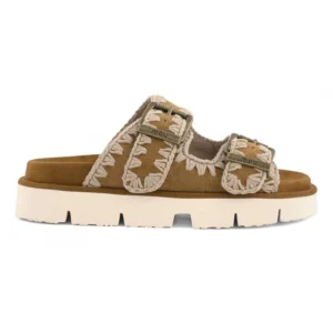 כפכפי Mou Bio Sandal Two Buckles נשים MU.SW461005A
