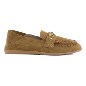 נעלי Mou Slip-On Suede Ballerina נשים