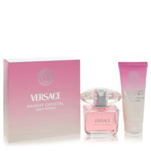 Bright Crystal Gift Set - 3 oz Eau De Toilette Spray + 3.4 oz Body Lotion