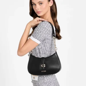 תיק Guess Carrie Top Zip Shoulder Bag נשים