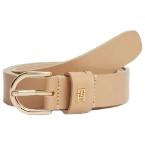חגורה טומי הילפיגר Essential TH Monogram Leather נשים