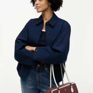 תיק טומי הילפיגר Colour-Blocked Rectangular Shoulder נשים