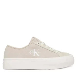 נעלי קלווין קליין Vulc Flatf Laceup Suede נשים