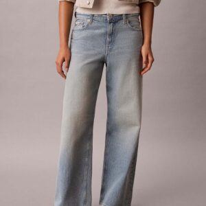 ג'ינס קלווין קליין Low Rise Baggy Jeans נשים