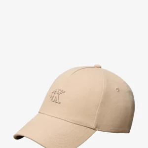 כובע קלווין קליין Cotton Canvas Monogram Baseball Cap נשים