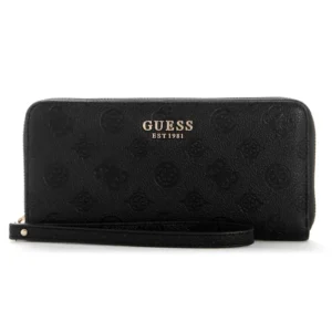 ארנק Guess Ella Logo Slg Lrg Zip Around נשים