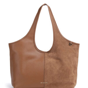 תיק מייקל קורס Henly Large Leather and Suede Tote Bag נשים
