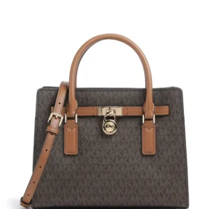 תיק מייקל קורס Hamilton Moderne Small Signature Logo Satchel נשים