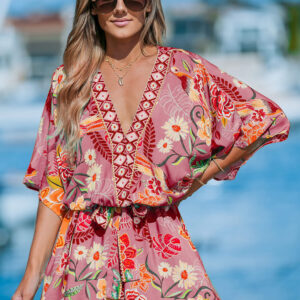 שמלה Cupshe Tropical Air Floral Mini Dress נשים