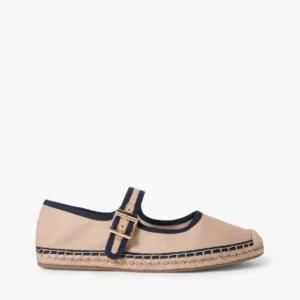 נעלי בובה טומי הילפיגר Canvas Mary Jane Espadrilles נשים