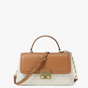 תיק מייקל קורס Tribeca Medium Signature Logo Satchel נשים