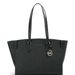 תיק מייקל קורס Becca Large Striped Signature Logo נשים 30R6GQ6T7L