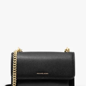 תיק מייקל קורס Claire Large Pebbled Leather Convertible Shoulder נשים