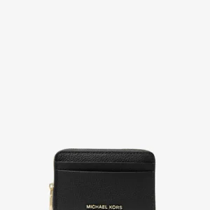 ארנק מייקל קורס Small Pebbled Leather Zip-Around Card נשים