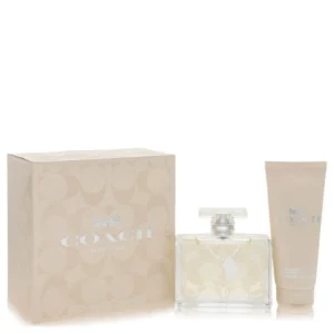 Coach Signature Gift Set - 3.3 oz Eau De Parfum + 3.3 oz Body Lotion Travel Set