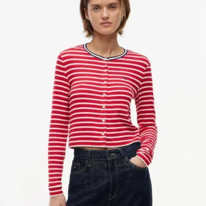 חולצת טישירט ארוכה טומי הילפיגר Slim Jersey Cardigan נשים
