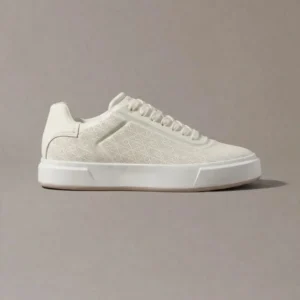 נעלי קלווין קליין Emblem Perforated Cupsole Trainers נשים