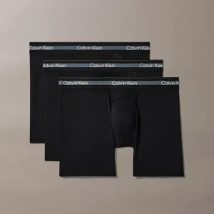 תחתוני קלווין קליין 3 Pack Boxer Briefs - Icon Active Mesh גברים