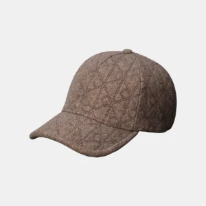 כובע קלווין קליין Aop Embroidered Wool Felt Cap נשים