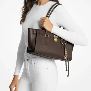 תיק מייקל קורס Hamilton Moderne Small Leather Satchel נשים