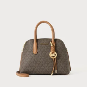 תיק מייקל קורס Teddi Medium Signature Logo Slouchy Shoulder Bag נשים
