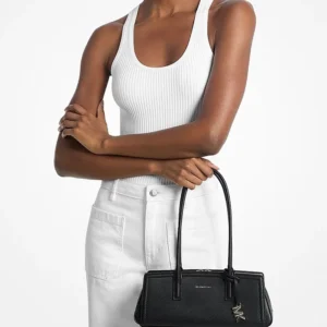 תיק מייקל קורס Laila Small Leather Shoulder Bag נשים