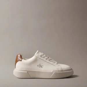 נעלי קלווין קליין Leather Durable Traction Chunky Trainers נשים