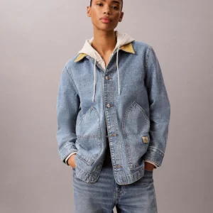 ג'קט קלווין קליין Utility Denim נשים