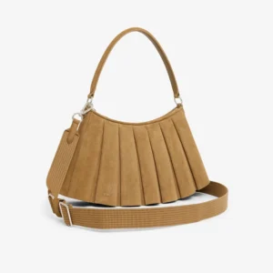 תיק לקוסט Medium Lenglen Suede Leather Purse נשים