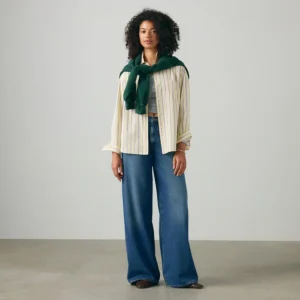 ג'ינס ליוויס Cinch Wide Leg נשים